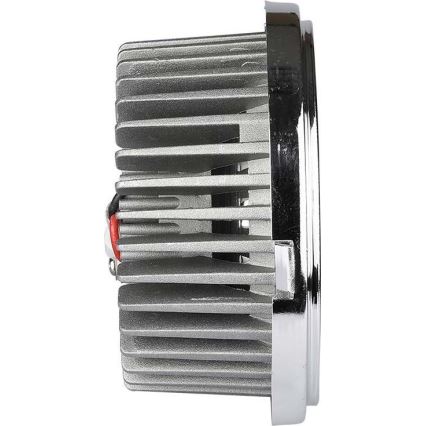 LED Uvučeni reflektor LED/20W/230V 4000K 40°/20° pr. 11 cm sjajni krom