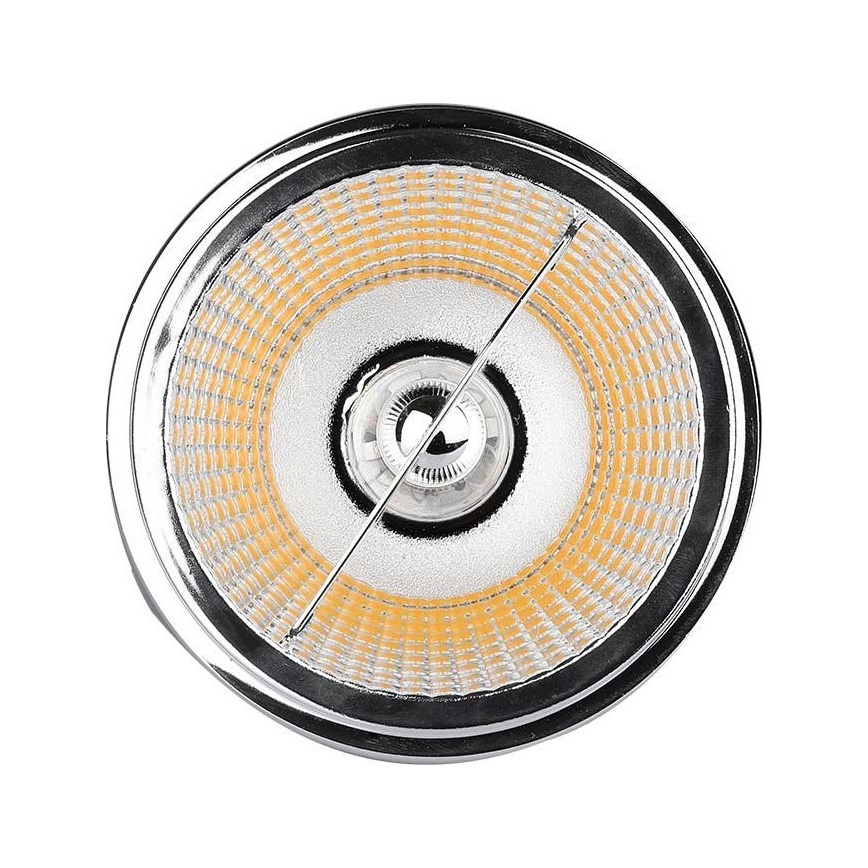 LED Uvučeni reflektor LED/20W/230V 6400K 40°/20° pr. 11 cm sjajni krom