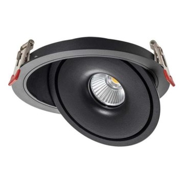 LED Uvučeni reflektor LED/28W/230V 3000/4000/6400K pr. 20 cm crno