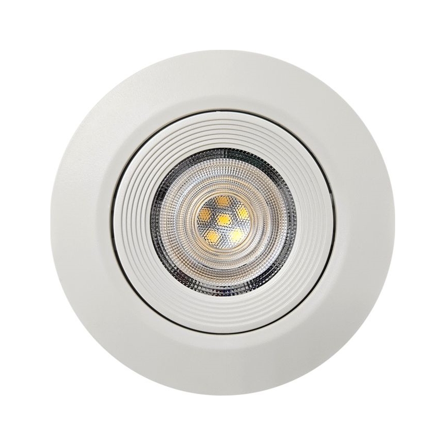 LED Ugradbena/nadgradna reflektorska lampa 2u1 LED/5W/230V 4200K pr. 9,3 cm bela