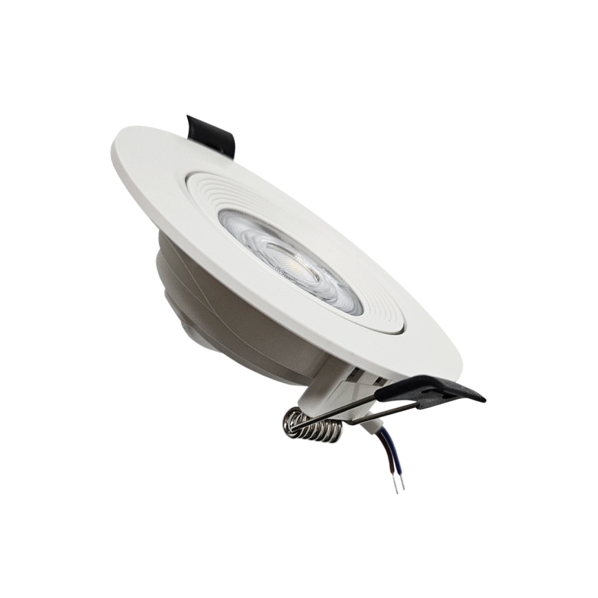 LED Ugradbena/nadgradna reflektorska lampa 2u1 LED/5W/230V 4200K pr. 9,3 cm bela