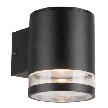 LED Vanjska solarna zidna Lampa sa senzorom LED/1W/3,7V 3000K IP54 crno