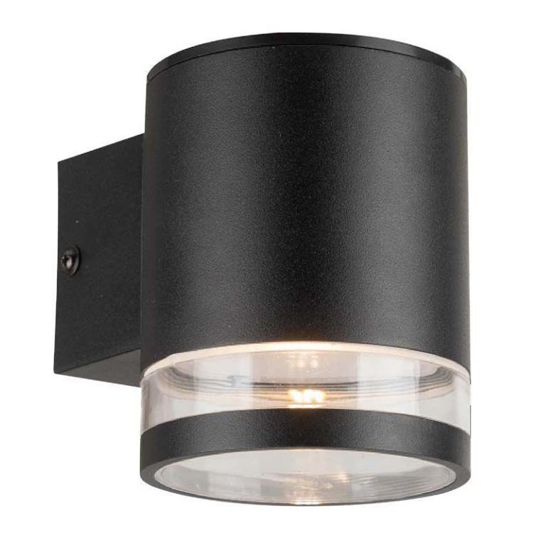 LED Vanjska solarna zidna Lampa sa senzorom LED/1W/3,7V 3000K IP54 crno