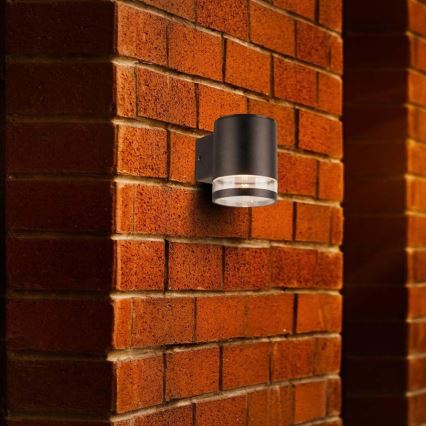 LED Vanjska solarna zidna Lampa sa senzorom LED/1W/3,7V 3000K IP54 crno