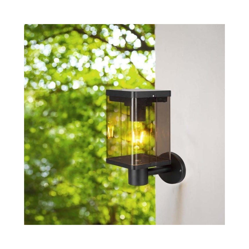 LED Vanjska solarna zidna Lampa sa senzorom LED/2,5W/3,7V 3000K IP54
