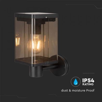LED Vanjska solarna zidna Lampa sa senzorom LED/2,5W/3,7V 3000K IP54