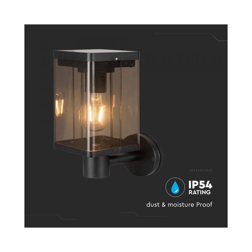 LED Vanjska solarna zidna Lampa sa senzorom LED/2,5W/3,7V 3000K IP54