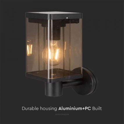 LED Vanjska solarna zidna Lampa sa senzorom LED/2,5W/3,7V 3000K IP54