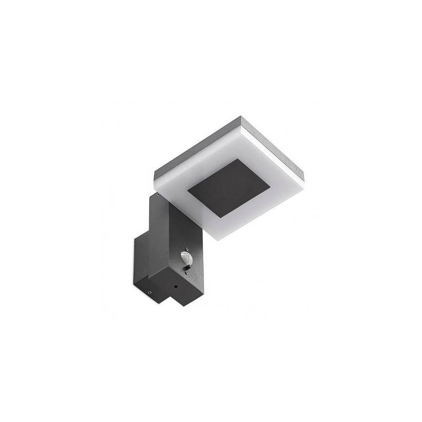 LED Vanjska solarna zidna Lampa sa senzorom LED/5,5W/3,7V 3000K IP54