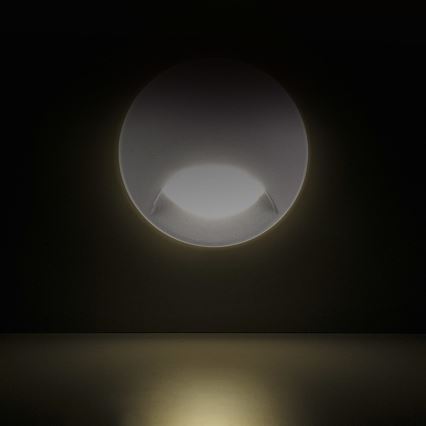 LED Vanjska ugradbeni stubišna lampa Q1 LED/3W/230V IP44