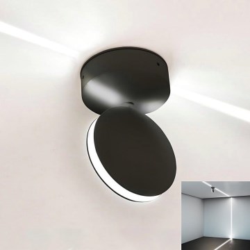 LED Vanjska zidna fleksibilna lampa LED/7W/230V 3000K IP65 crno