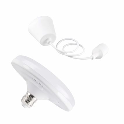 LED Viseća lampa KIKI 1xE27/10W/230V bela
