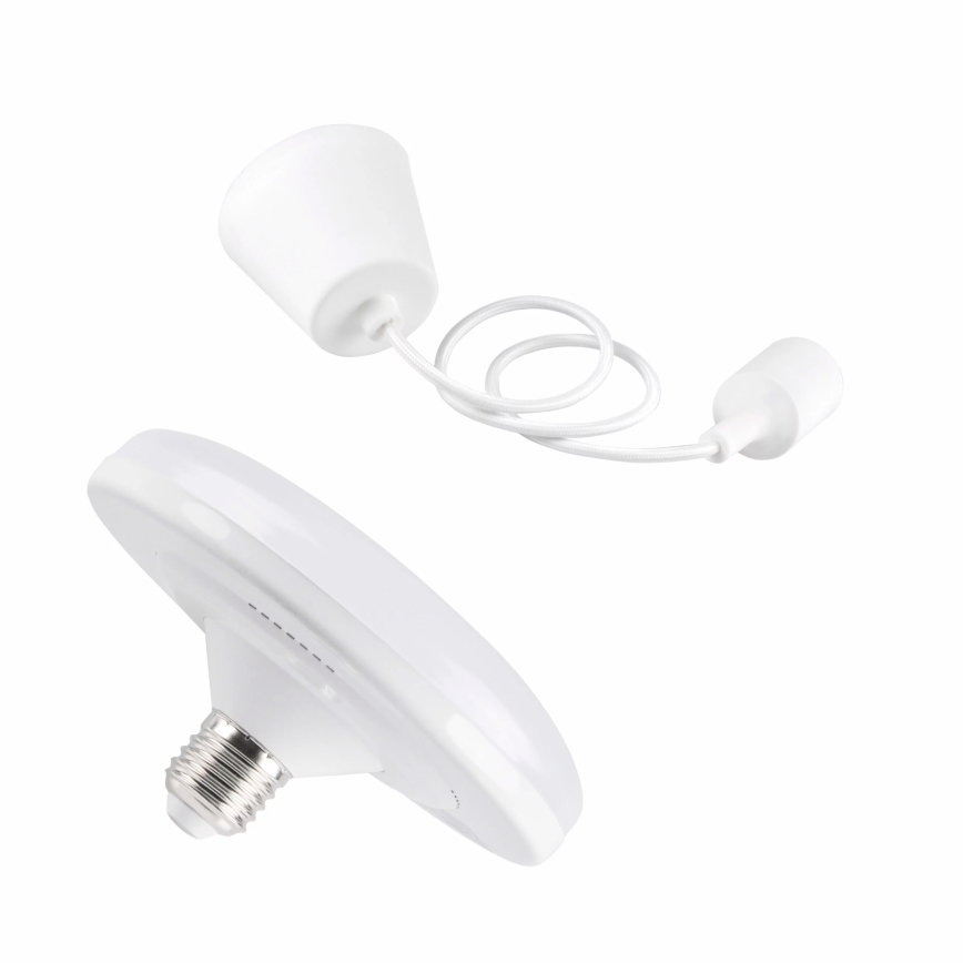 LED Viseća lampa KIKI 1xE27/10W/230V bela
