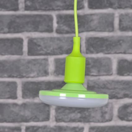 LED Viseća lampa KIKI 1xE27/10W/230V zeleno