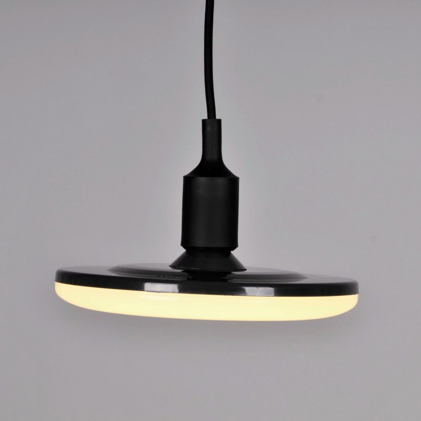 LED Viseća lampa KIKI 1xE27/15W/230V crno