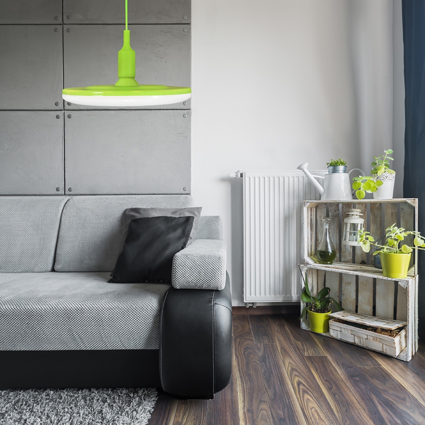LED Viseća lampa KIKI 1xE27/15W/230V zeleno