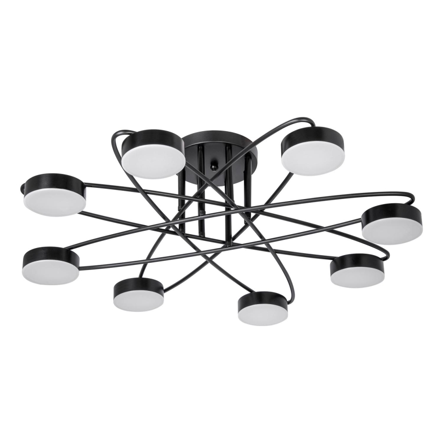 LED Viseći luster 8xLED/7W/230V crno