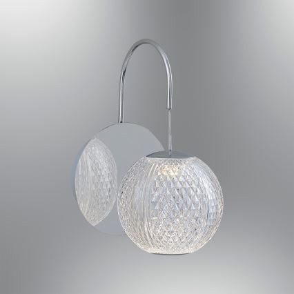 LED zidna lampa CREMONA LED/5W/230V 3000K mat hrom