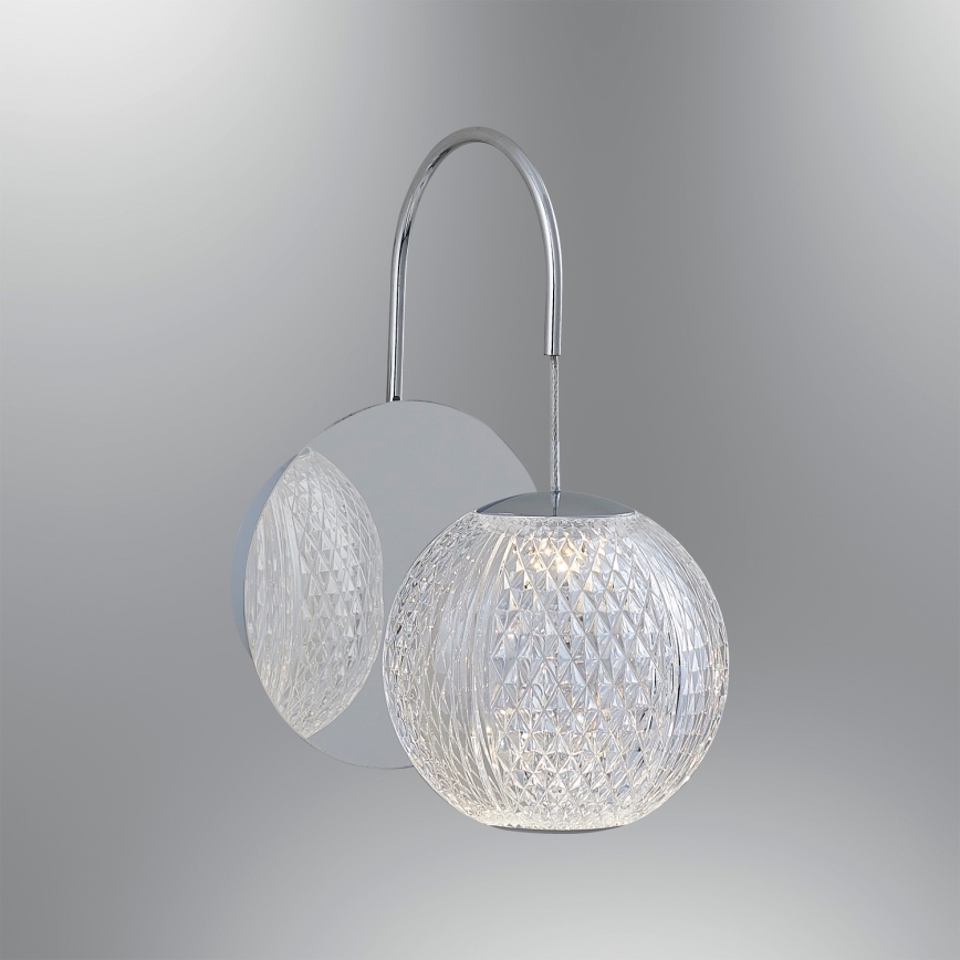 LED zidna lampa CREMONA LED/5W/230V 3000K mat hrom