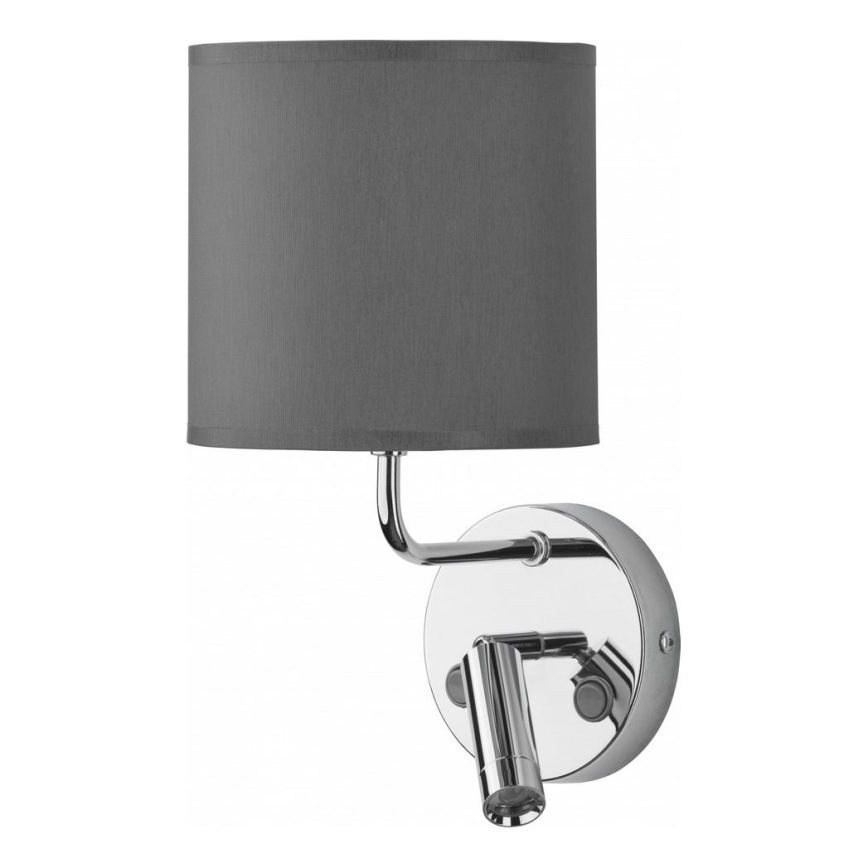 LED Zidna lampa FIORENZO 1xE27/60W/230V + LED/3W