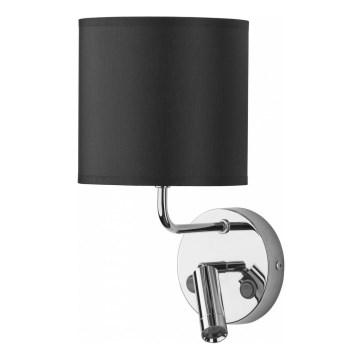 LED Zidna lampa FIORENZO 1xE27/60W/230V + LED/3W