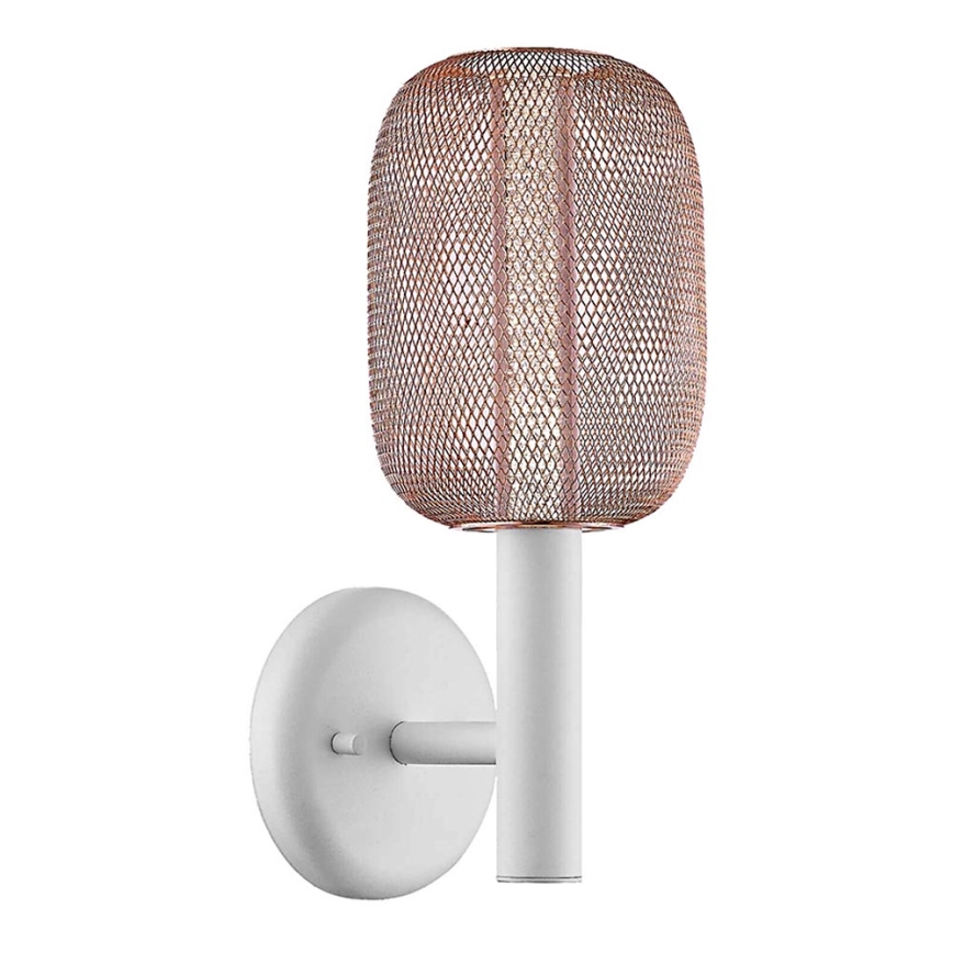 LED Zidna lampa HOLD LED/5W/230V roze zlatno/bela
