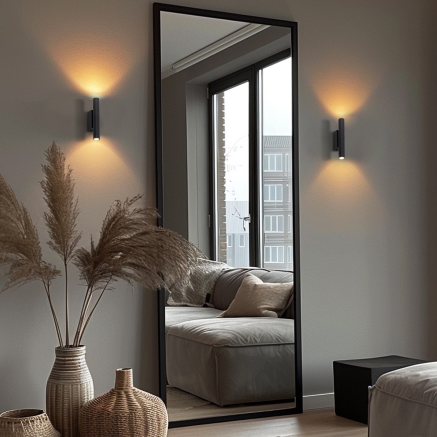 LED Zidna lampa LAGOS 2xG9/3W/230V 4000K crno