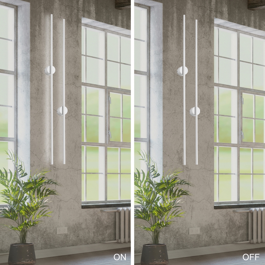LED Zidna lampa LANA LED/12W/230V 4000K bela