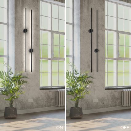 LED Zidna lampa LANA LED/12W/230V 4000K crno
