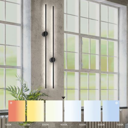 LED Zidna lampa LANA LED/12W/230V 4000K crno