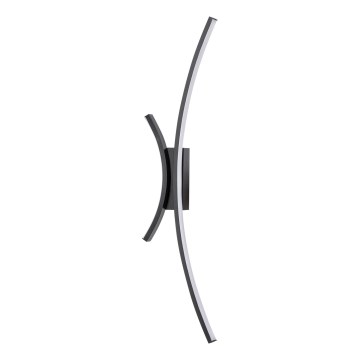LED Zidna lampa LED/12W/230V 3000-6000K crno