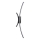 LED Zidna lampa LED/12W/230V 3000-6000K crno