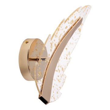 LED Zidna lampa LED/12W/230V 3000-6500K zlatna
