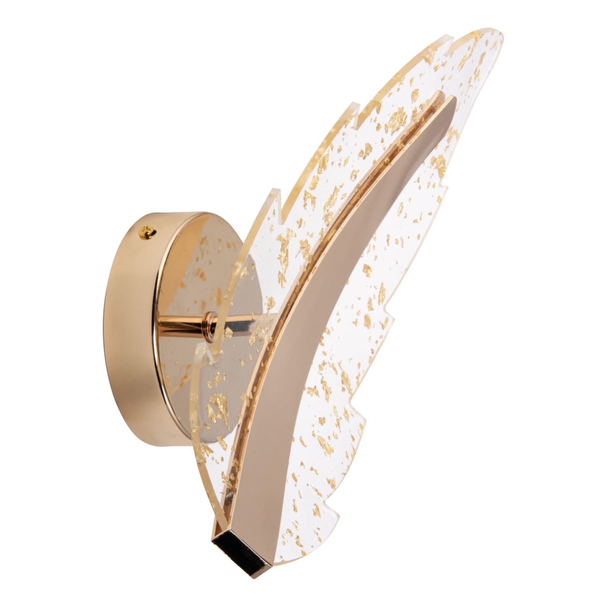 LED Zidna lampa LED/12W/230V 3000-6500K zlatna