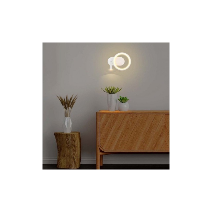 LED Zidna lampa LED/14W/230V 4000K bela