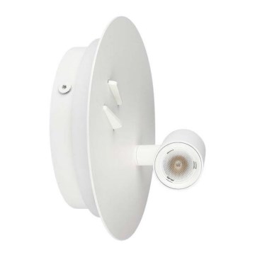 LED Zidna lampa LED/3W/230V + LED/6W/230V 3000K bela