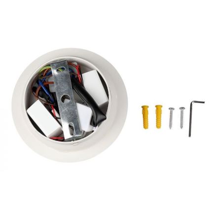 LED Zidna lampa LED/3W/230V + LED/6W/230V 3000K bela