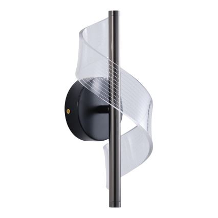 LED Zidna lampa LED/8W/230V 3000K crno
