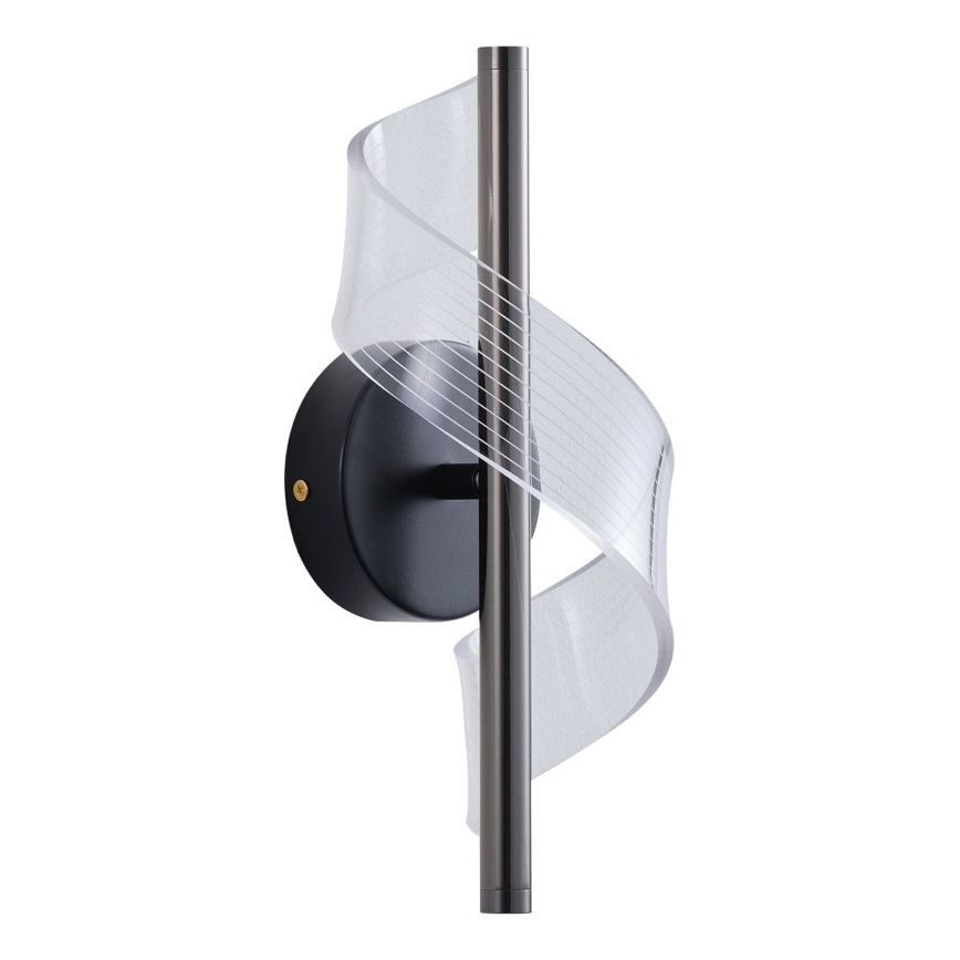 LED Zidna lampa LED/8W/230V 3000K crno