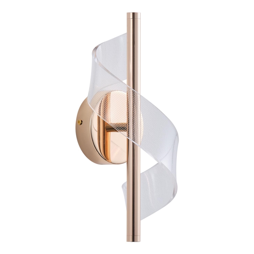 LED Zidna lampa LED/8W/230V 3000K zlatna