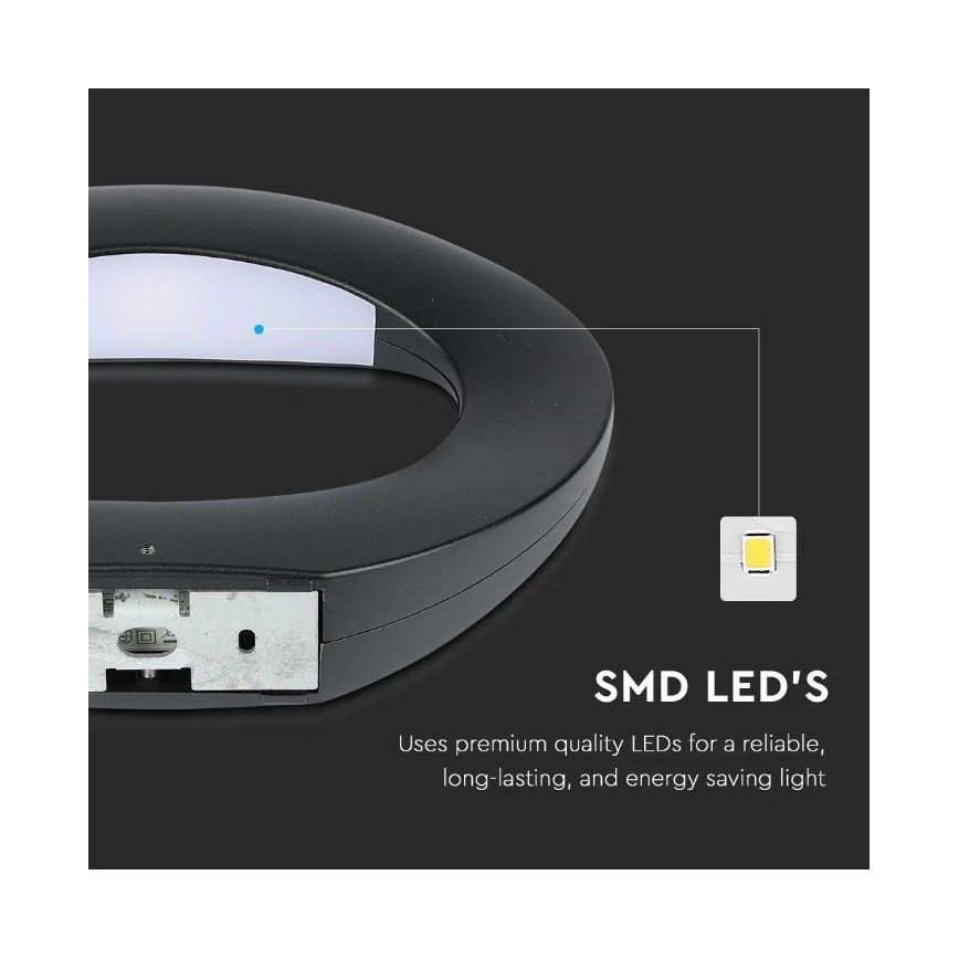 LED Zidna lampa LED/9W/230V