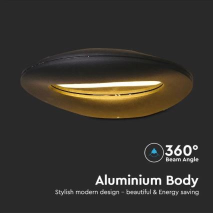 LED Zidna lampa LED/9W/230V