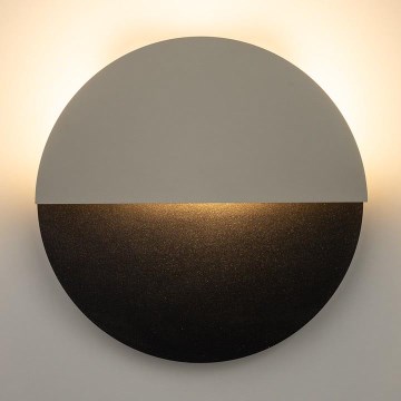 LED Zidna lampa LUNA LED/7W/230V pr. 26 cm crno/bež