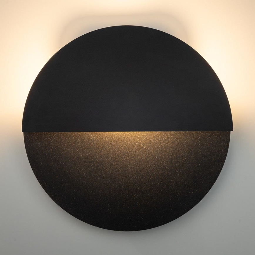 LED Zidna lampa LUNA LED/7W/230V pr. 26 cm crno