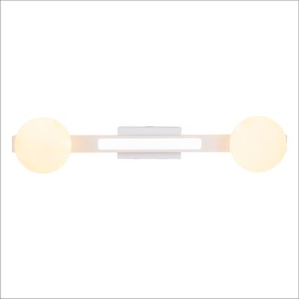 LED Zidna lampa MAGNET LED/13W/230V + 2xG9/60W 3000/4000K bela
