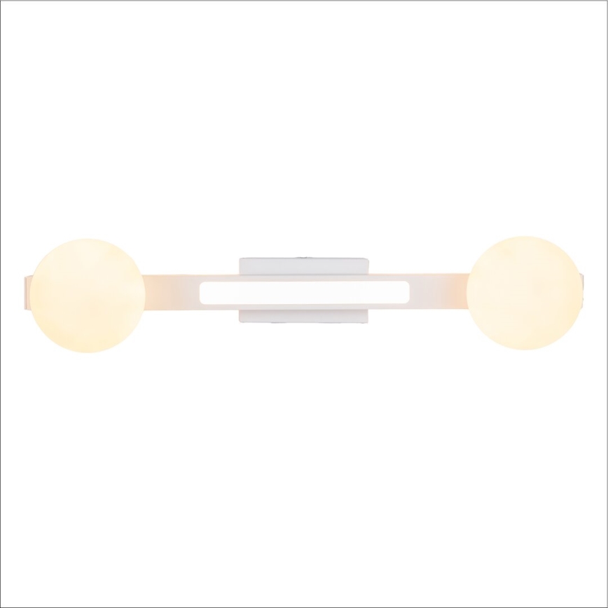 LED Zidna lampa MAGNET LED/13W/230V + 2xG9/60W 3000/4000K bela