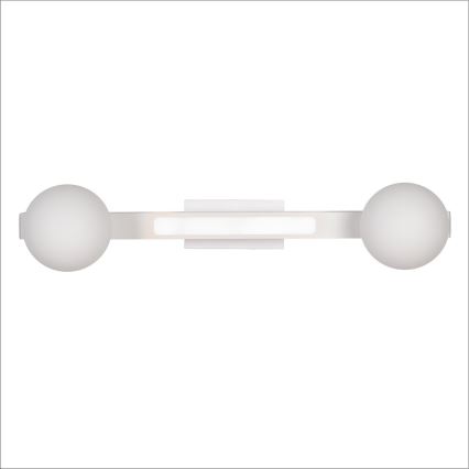 LED Zidna lampa MAGNET LED/13W/230V + 2xG9/60W 3000/4000K bela