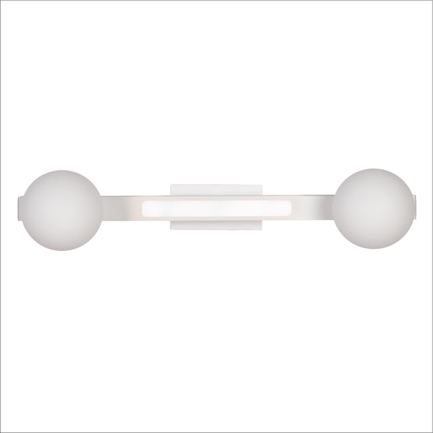 LED Zidna lampa MAGNET LED/13W/230V + 2xG9/60W 3000/4000K bela