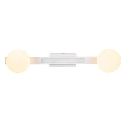 LED Zidna lampa MAGNET LED/13W/230V + 2xG9/60W 3000/4000K bela
