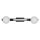 LED Zidna lampa MAGNET LED/13W/230V + 2xG9/60W 3000/4000K crno